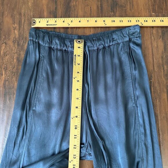 XIRENA Rayon High Rise Casual Drawstring Pants in Dark Grey - Picture 11 of 13